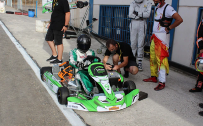 Presentación de los karts eléctricos de Little e-Motorsport en el Circuito de Recas