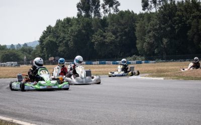 Los e-karts compiten en el campeonato gallego de karting demostrando su gran rendimiento